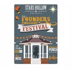 COPY - Gilmore Girls Stars Hollow Magnet